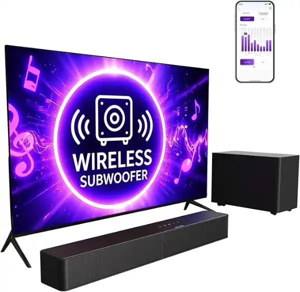 Soundbar with Wireless Subwoofer